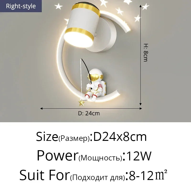 LED Wall Lights for Bedroom Bedside Hallway Living Room Balcony Indoor Lighting Wall Lamp Ac110/220v Home Decoration Aisle White