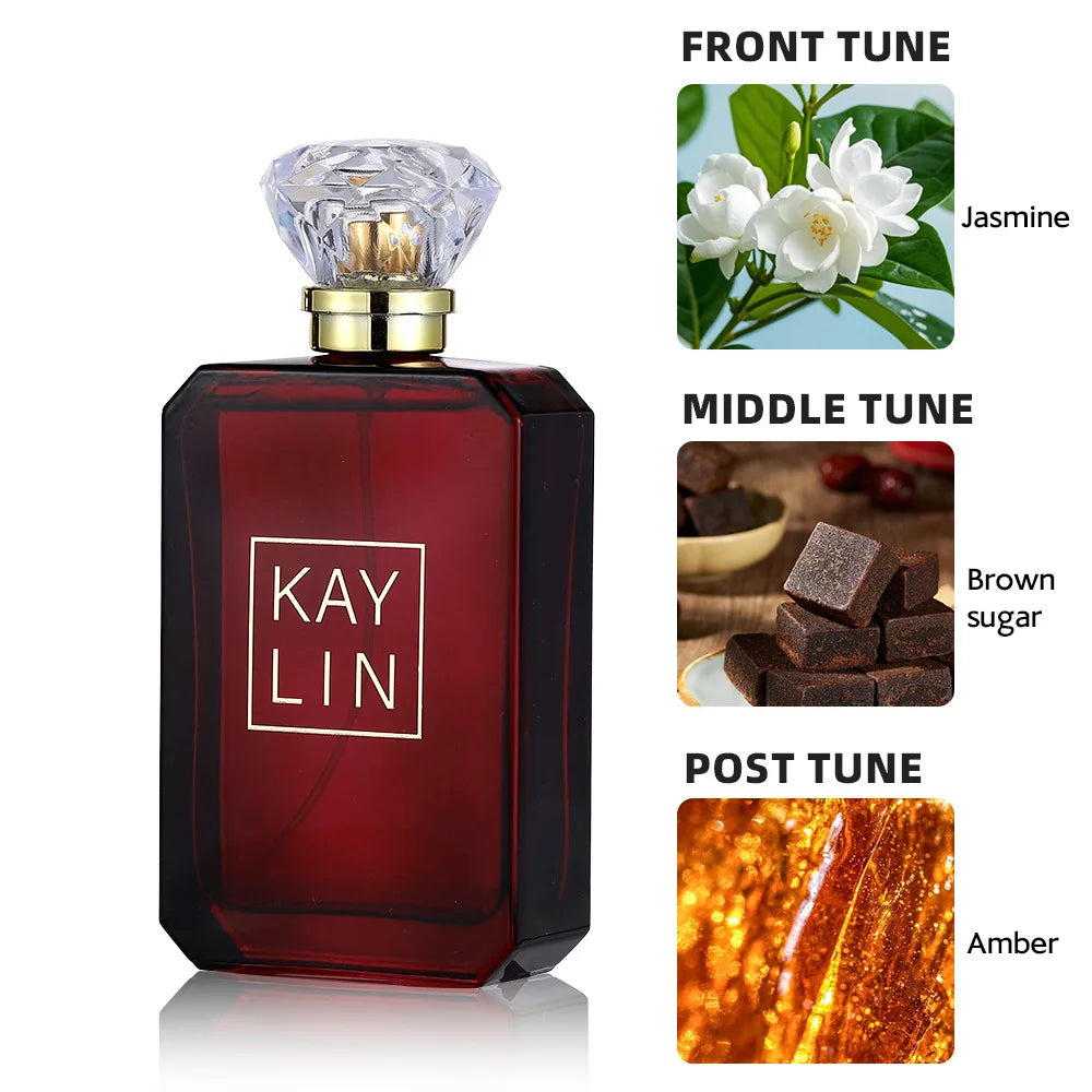 Luxury Eau De Toilette High-end Brand Amber Fruity Jasmine Mixed Woody Fragrance Long-lasting Fragrance Elegant Charm Perfume