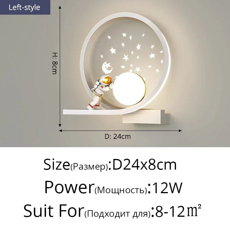 LED Wall Lights for Bedroom Bedside Hallway Living Room Balcony Indoor Lighting Wall Lamp Ac110/220v Home Decoration Aisle White