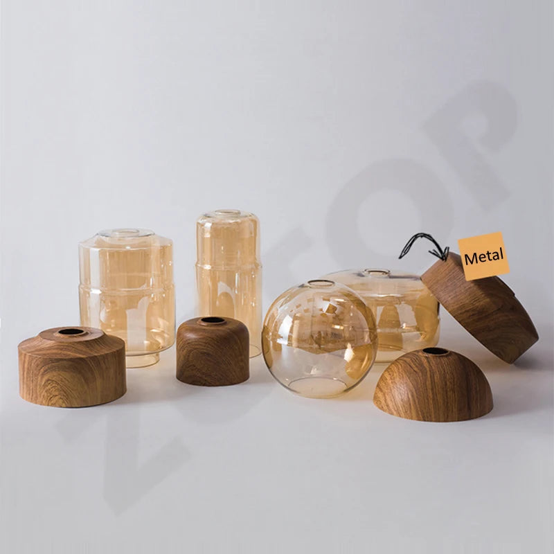 Industrial Retro LED Pendant Light Home Indoor Decoration Hanging Lamp Dining Room Restaurant Kitchen Glass Bedside Light E27