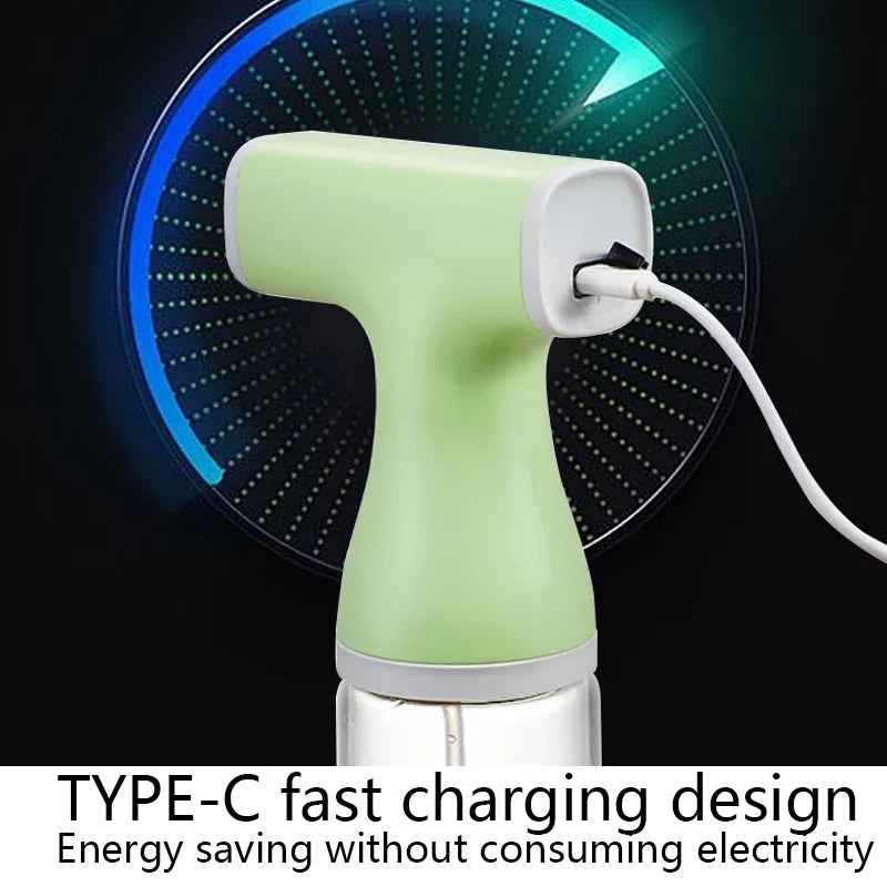 Xiaomi Electric Oil Spray Bottle Glass Cooking Oil Dispensers Olive Oil Butters Sprayers For Kitchen Air Fryer BBQ Salad Baking